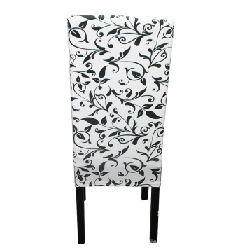 2019 Neues Design Spandex Dining Chair Cover mit dem Druck